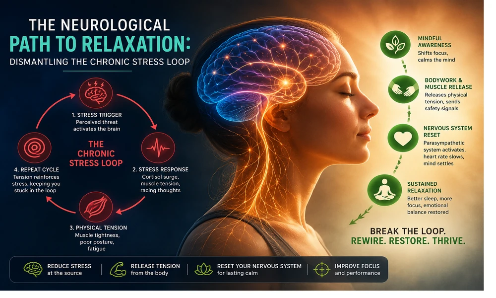 The Neurological Path to Relaxation: Dismantling the Chronic Stress Loop